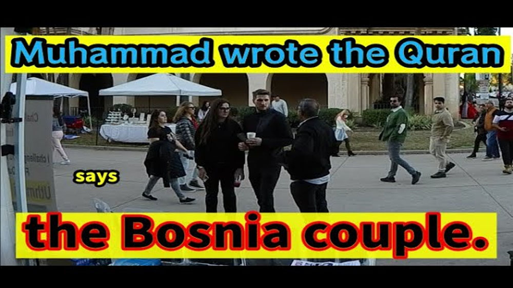 Muhammad wrote the Quran Says the Bosnian couple/BALBOA PARK
